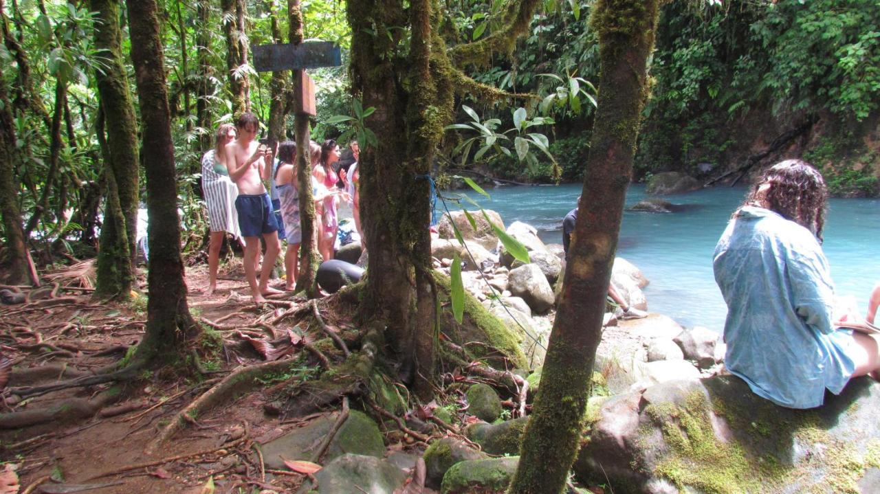 Bed and Breakfast Cabinas Rio Celeste La Amistad Exterior foto