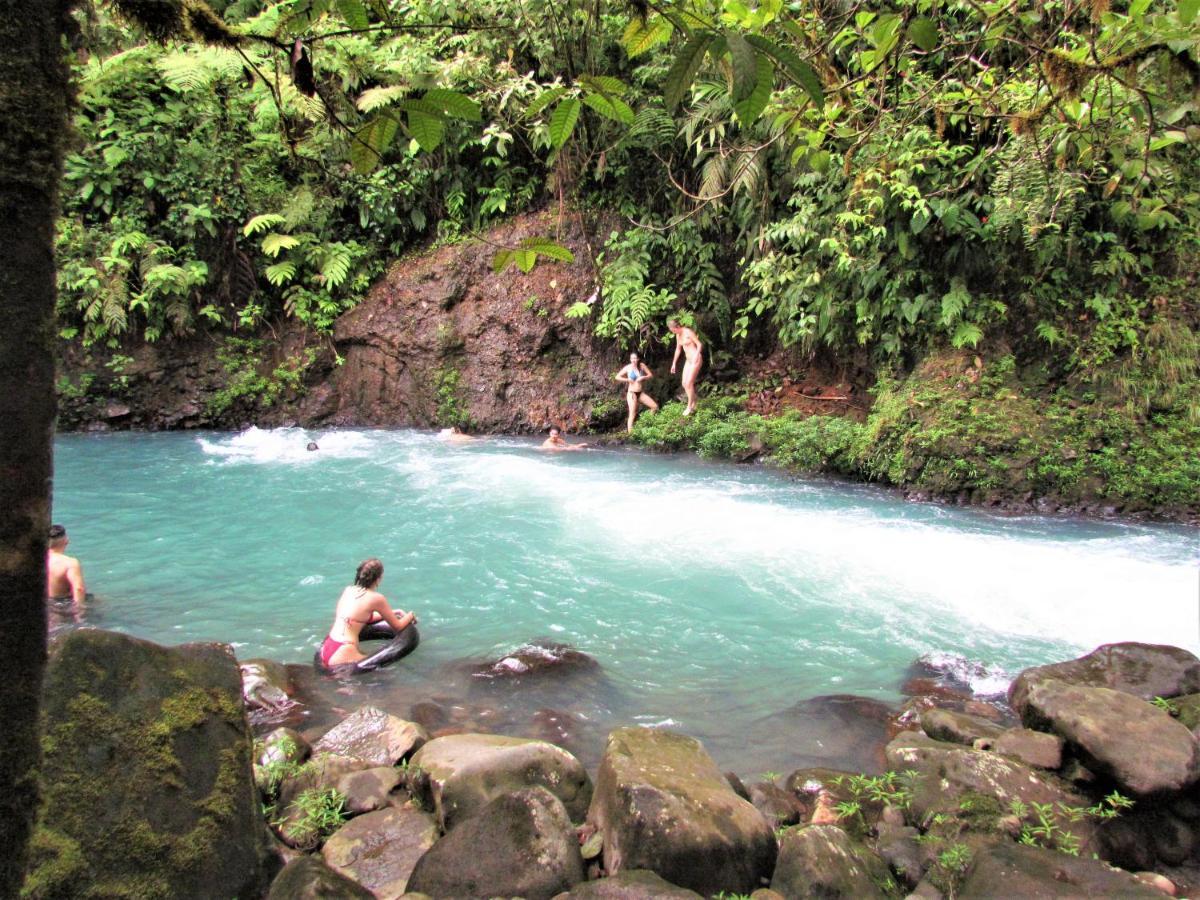 Bed and Breakfast Cabinas Rio Celeste La Amistad Exterior foto