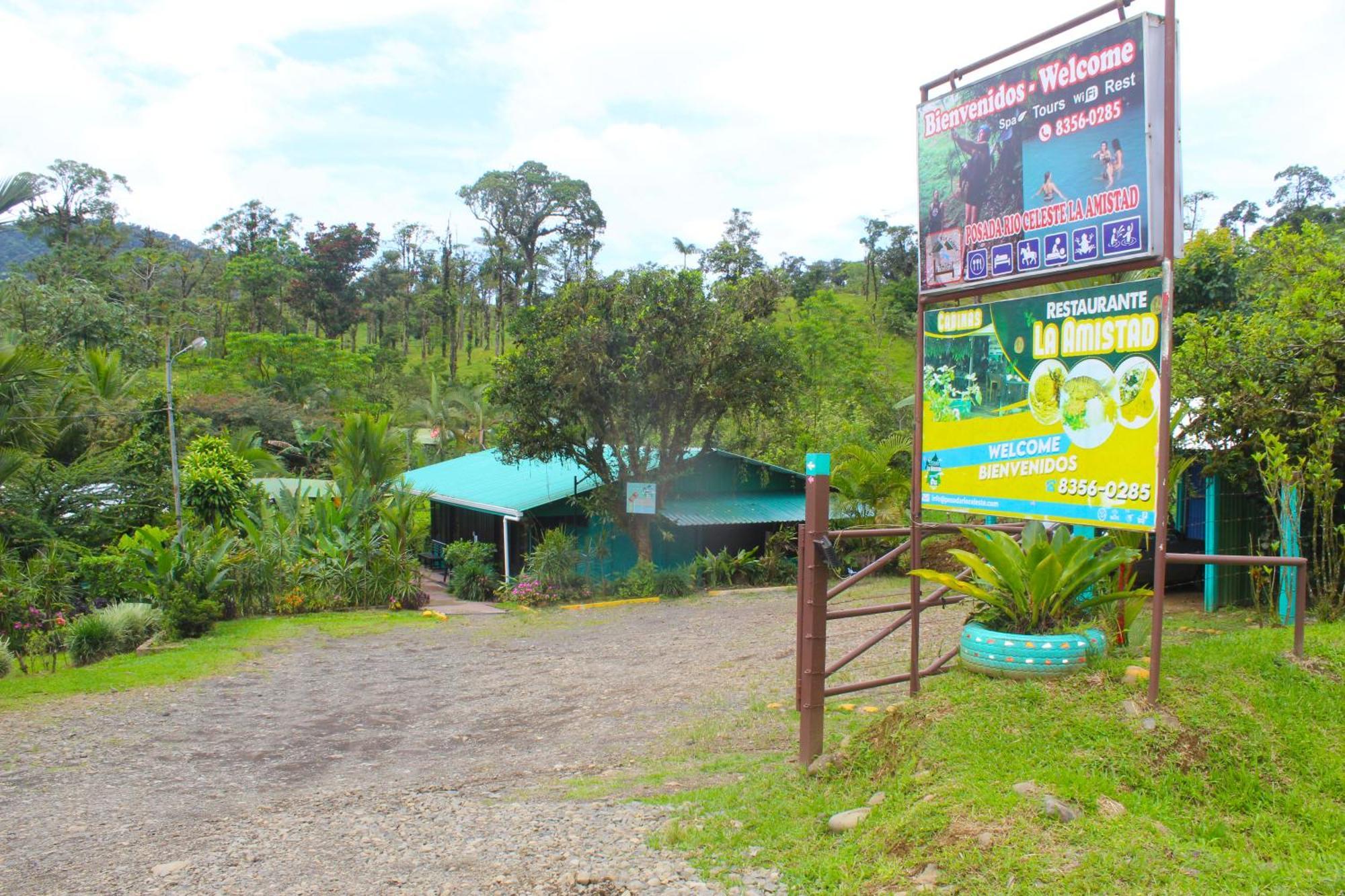 Bed and Breakfast Cabinas Rio Celeste La Amistad Exterior foto